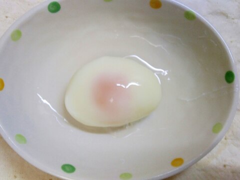 レンジで簡単♪半熟卵の作り方